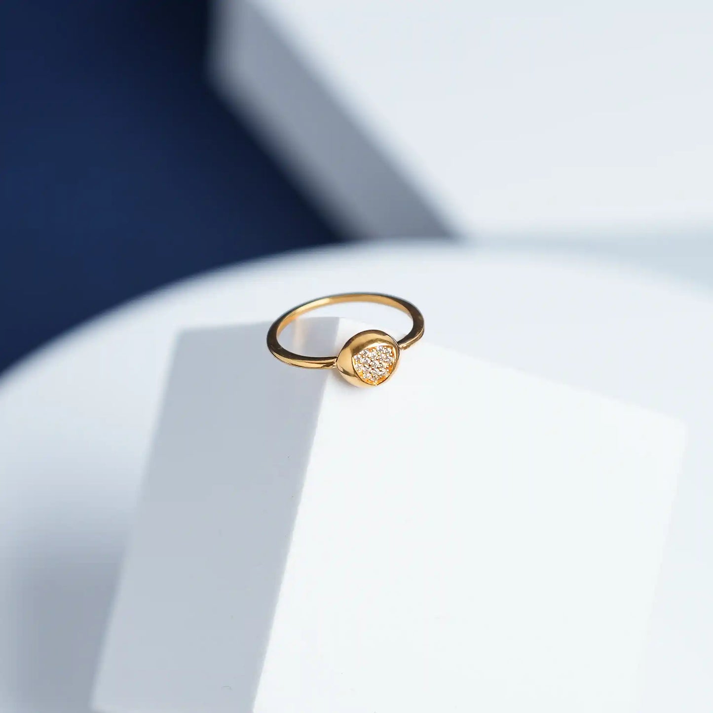 Circular Sunbeam Ring