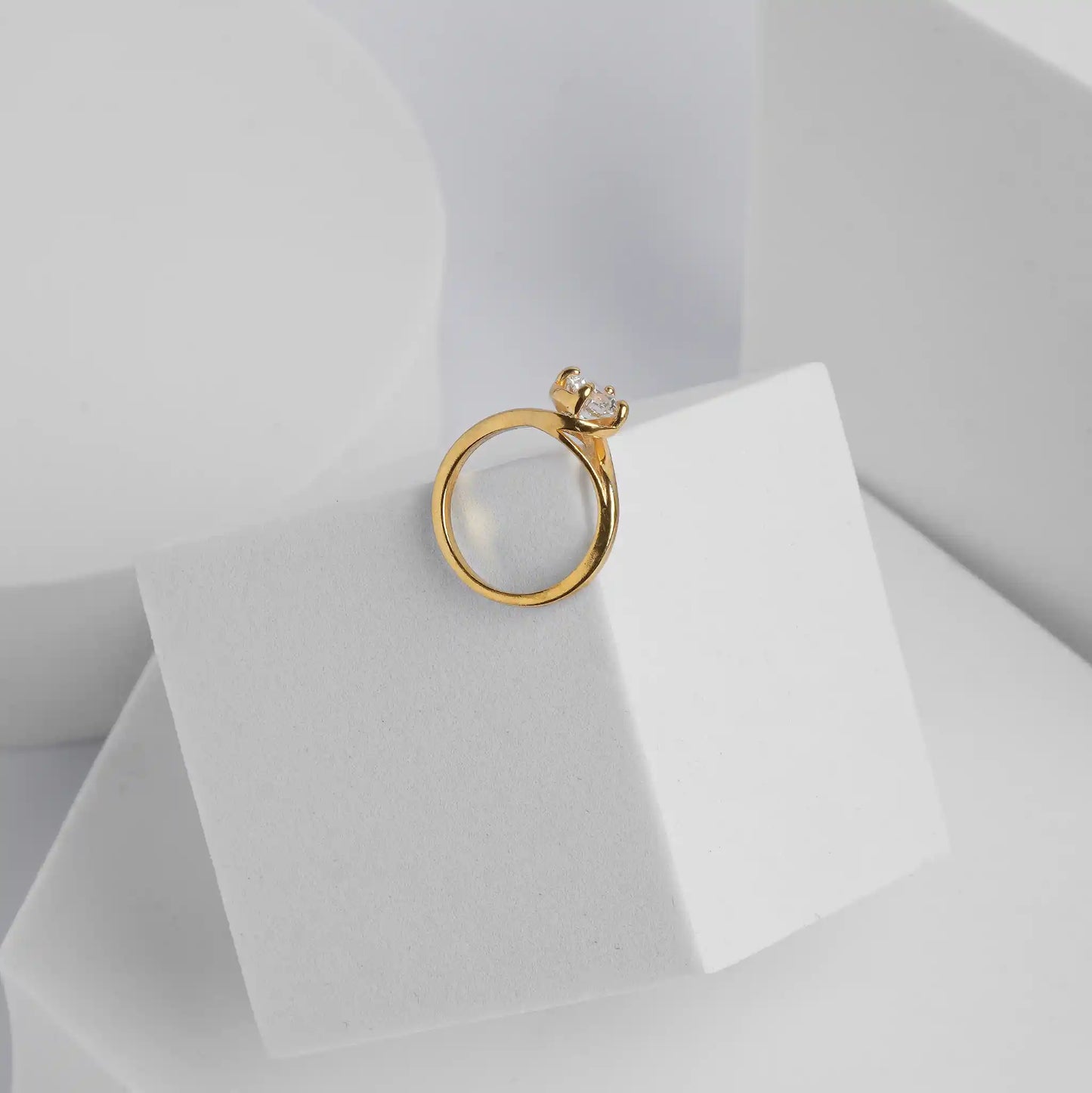 Golden Eclipse Ring