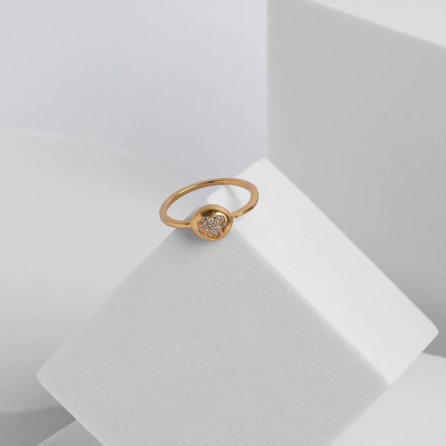 Circular Sunbeam Ring