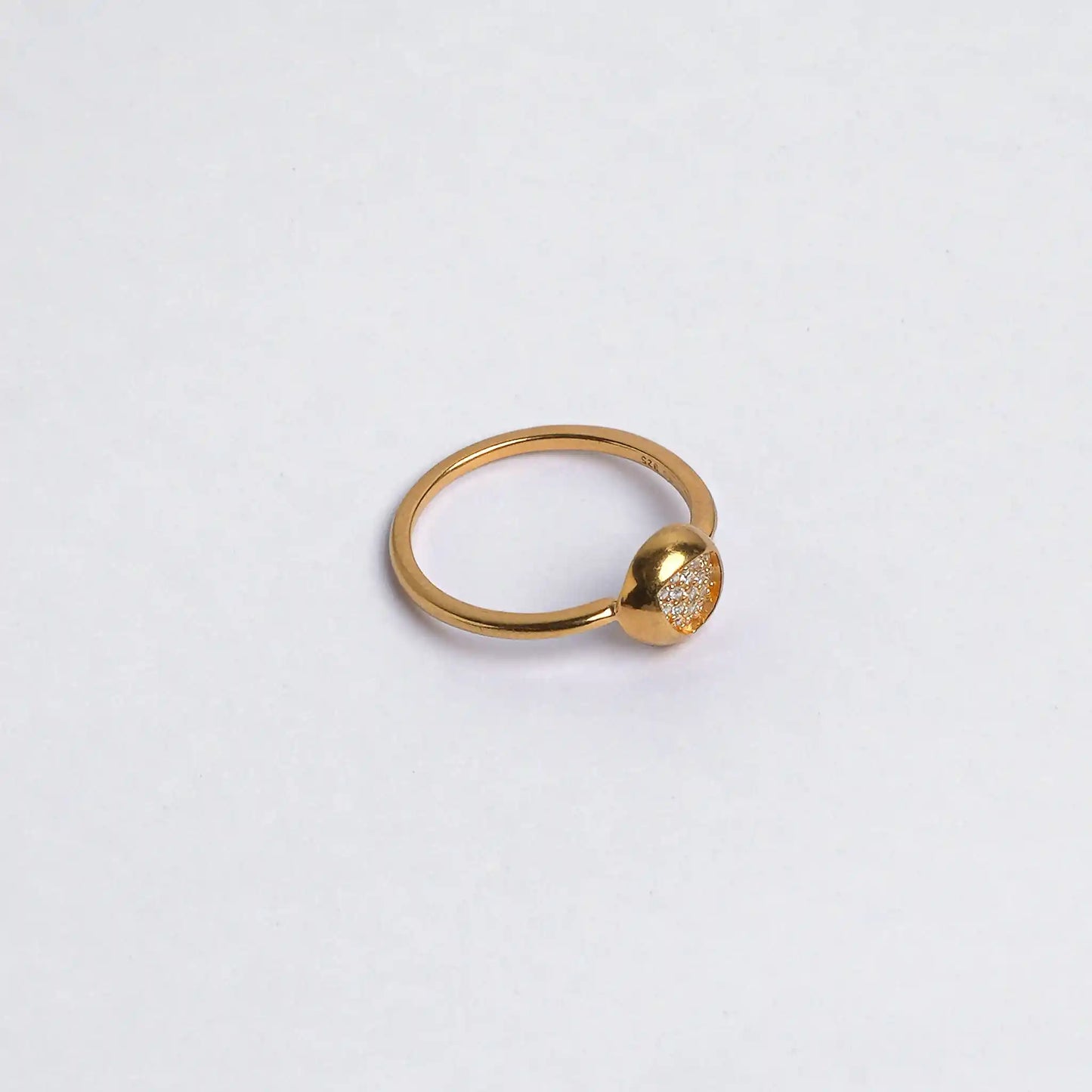 Circular Sunbeam Ring