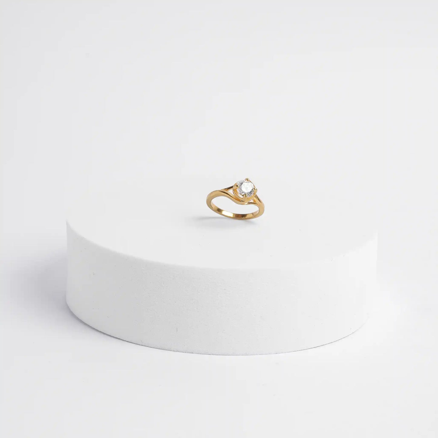 Golden Eclipse Ring