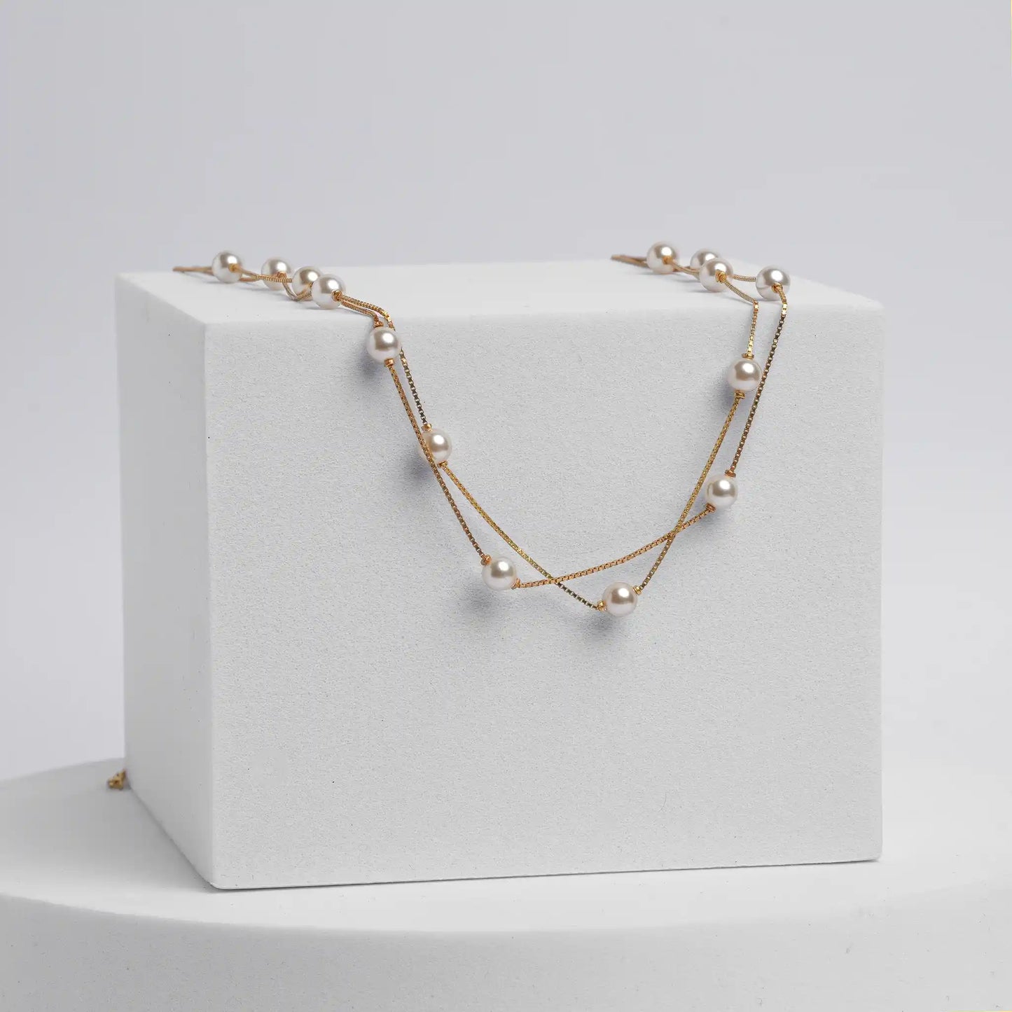 Pearl Lattice Necklace