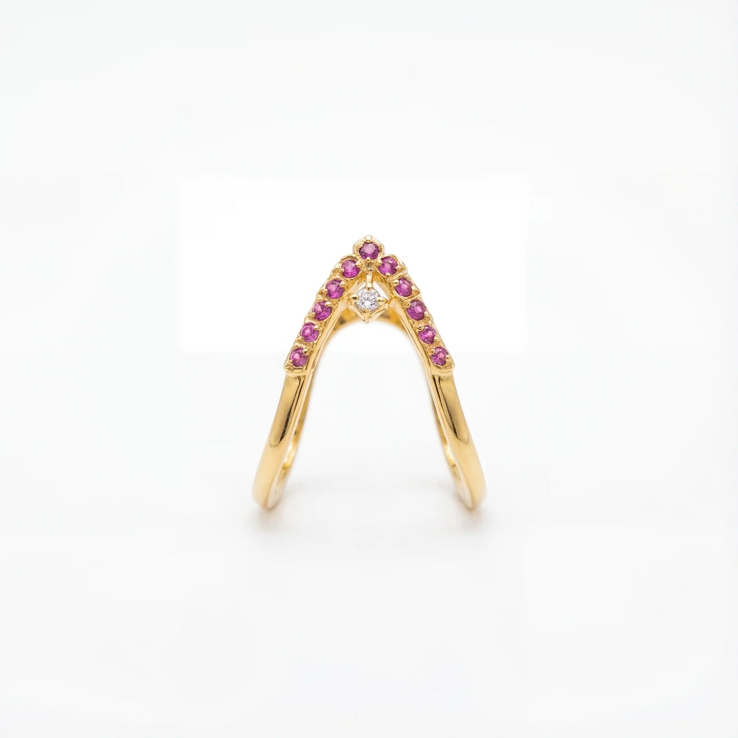 Rosy Vesper Ring