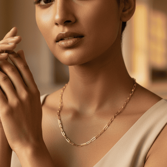 Auric Paperlink Chain