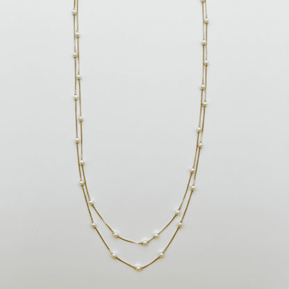 Pearl Cascade Necklace