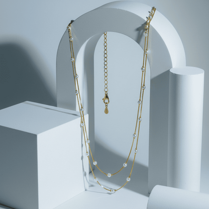 Pearl Cascade Necklace