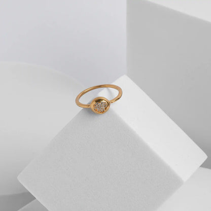 Circular Sunbeam Ring