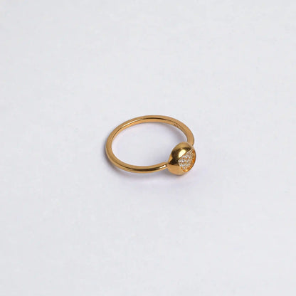Circular Sunbeam Ring