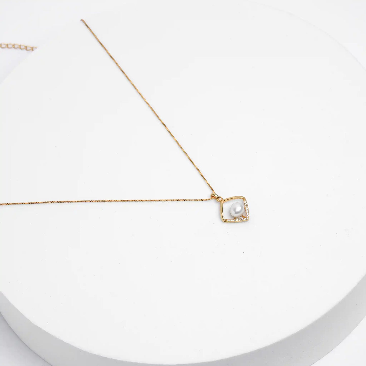 Pearl Heart Necklace