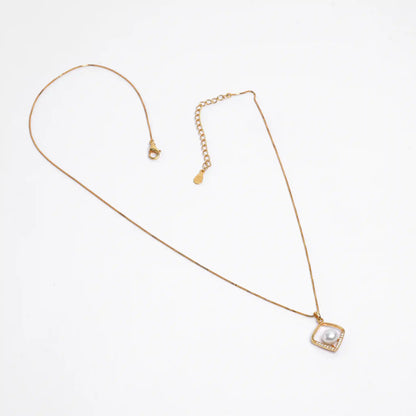 Pearl Heart Necklace