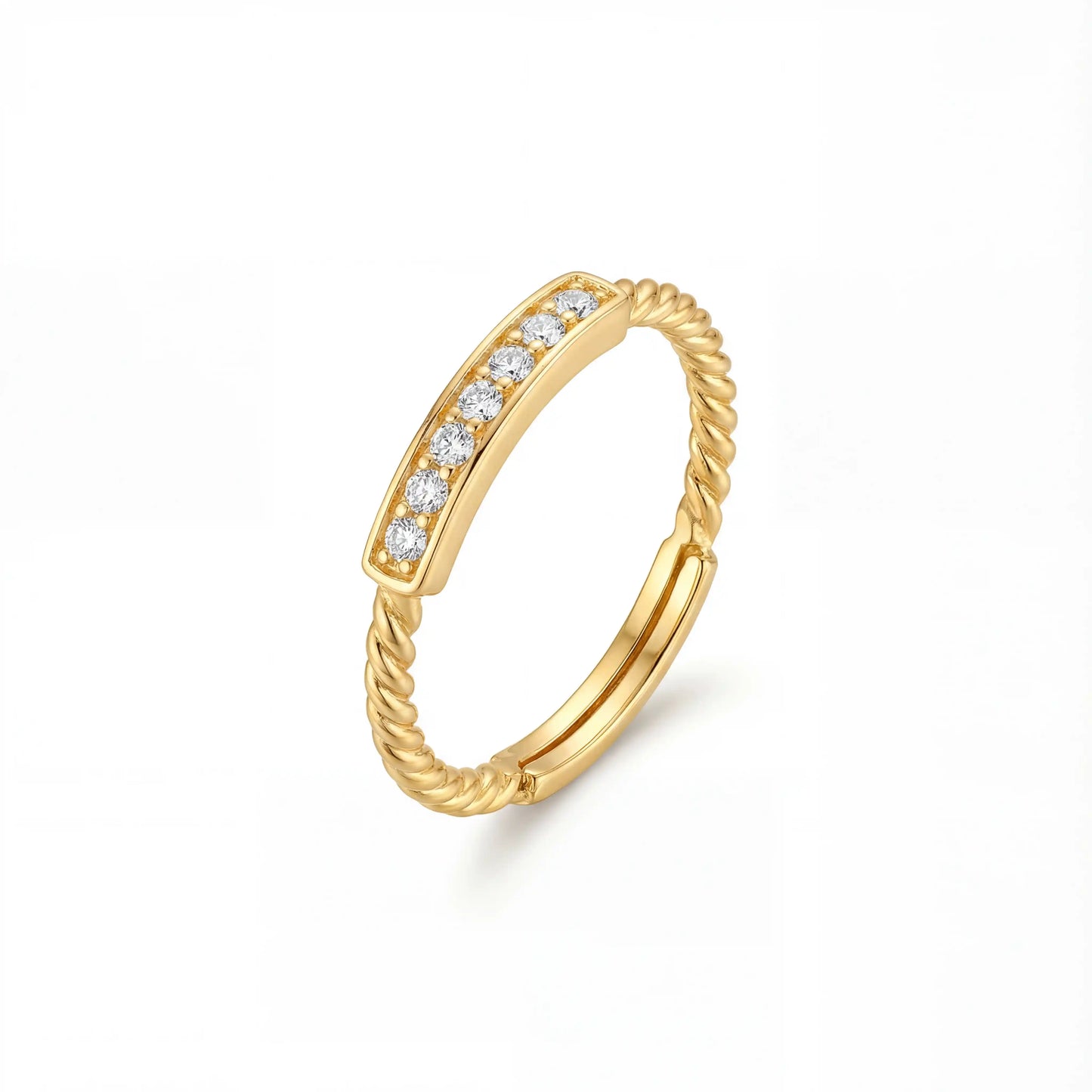 Radiance Entwined Ring