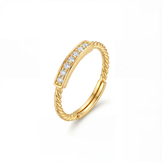 Radiance Entwined Ring